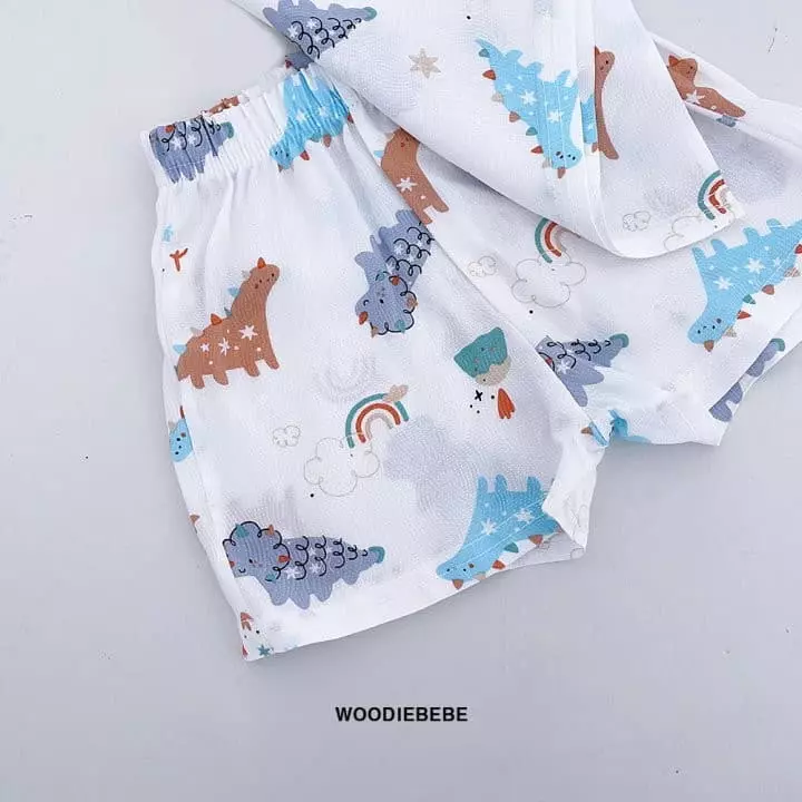Woodie - Korean Children Fashion - #childofig - Daily Top Bottom Set - 6