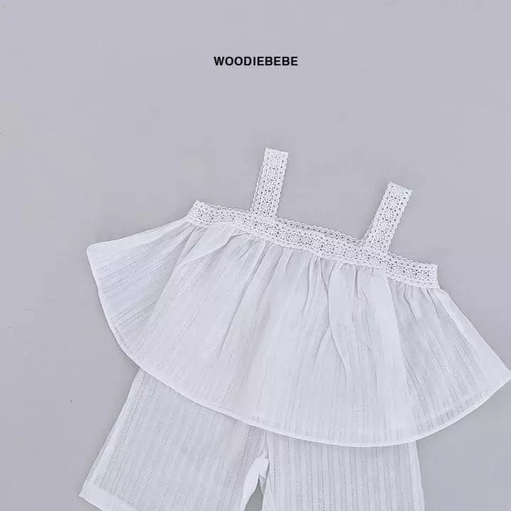 Woodie - Korean Children Fashion - #prettylittlegirls - Ange Top Bottom Set - 4