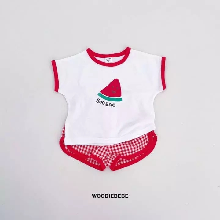Woodie - Korean Children Fashion - #childofig - Market Top Bottom Set - 4