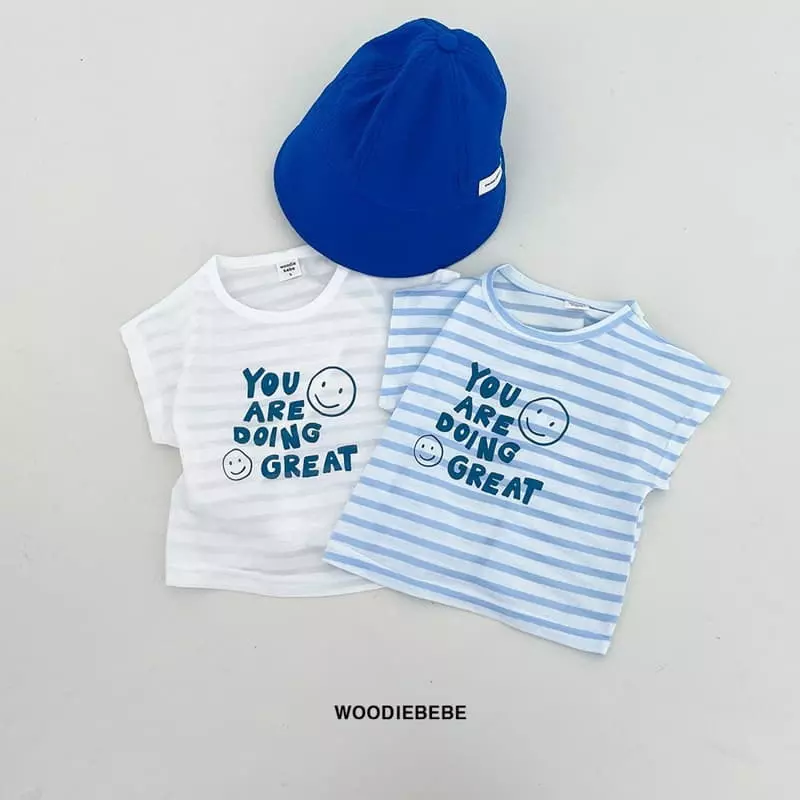 Woodie - Korean Children Fashion - #designkidswear - Smile Tee - 2