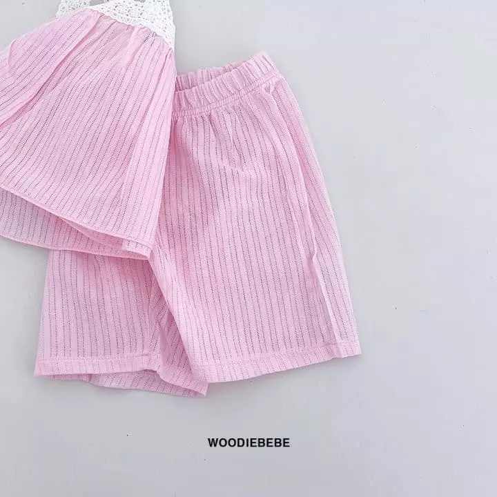 Woodie - Korean Children Fashion - #discoveringself - Ange Top Bottom Set - 8