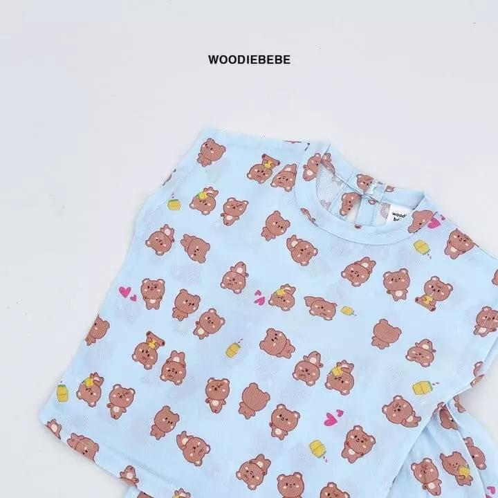 Woodie - Korean Children Fashion - #fashionkids - Daily Top Bottom Set - 11