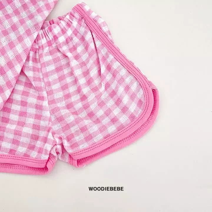 Woodie - Korean Children Fashion - #fashionkids - Little Bear Top Bottom Set - 6