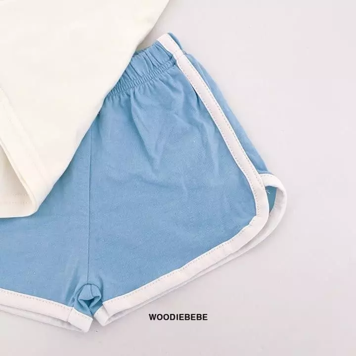 Woodie - Korean Children Fashion - #kidsshorts - Racket Top Bottom Set - 6