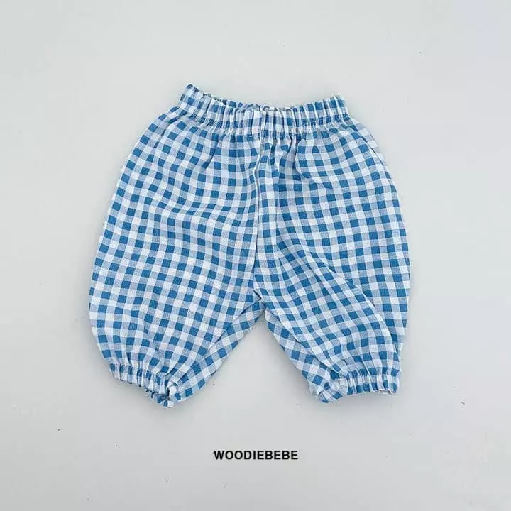 Woodie - Korean Children Fashion - #kidzfashiontrend - Check Pants - 5