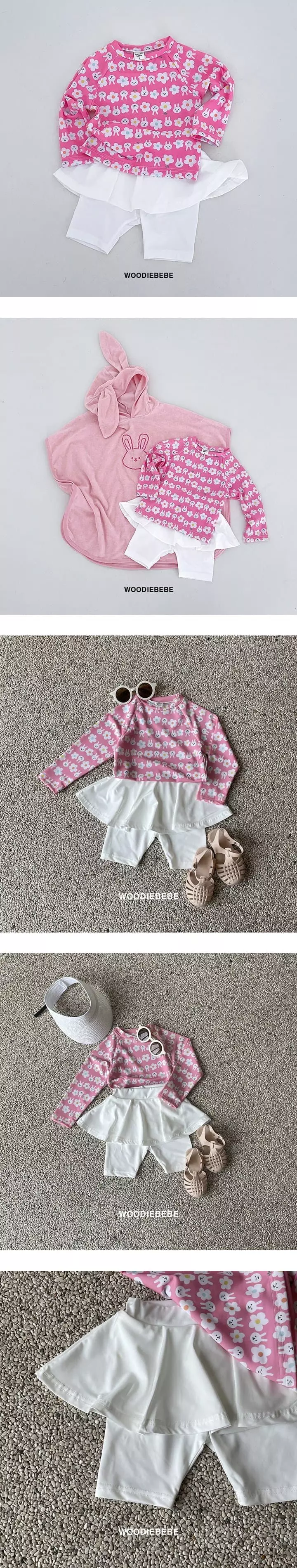 Woodie - Korean Children Fashion - #kidzfashiontrend - Bunny Rashguard