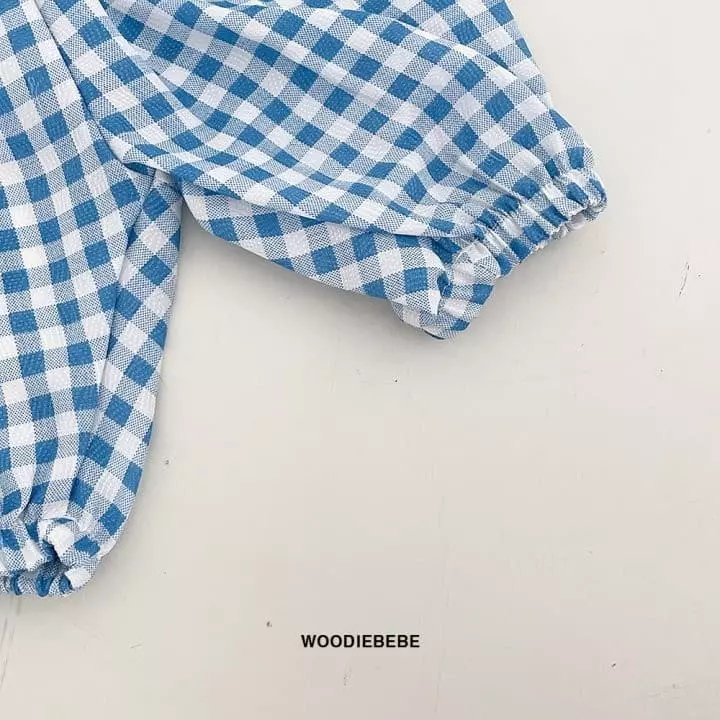Woodie - Korean Children Fashion - #littlefashionista - Check Pants - 7