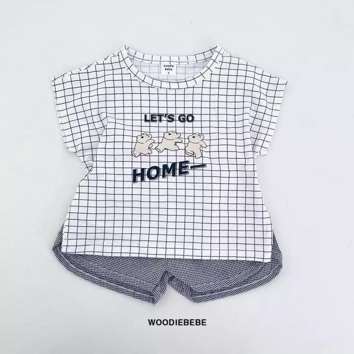 Woodie - Korean Children Fashion - #littlefashionista - Let's Go Top Bottom Set