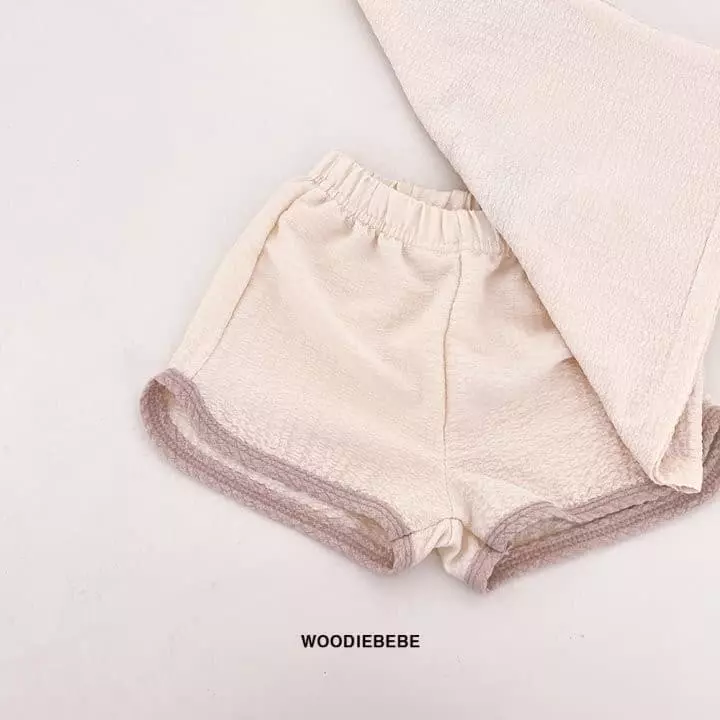 Woodie - Korean Children Fashion - #littlefashionista - Twin Bear Top Bottom Set - 4