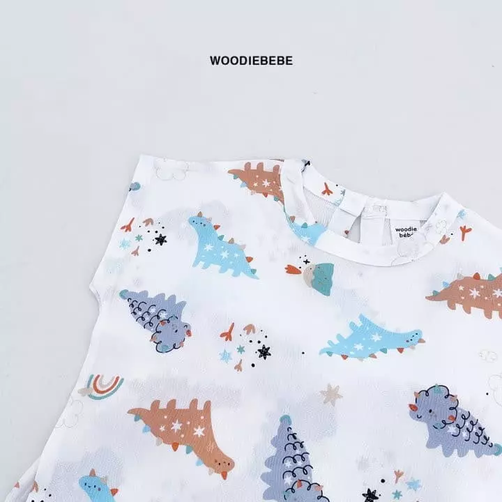 Woodie - Korean Children Fashion - #prettylittlegirls - Daily Top Bottom Set - 5