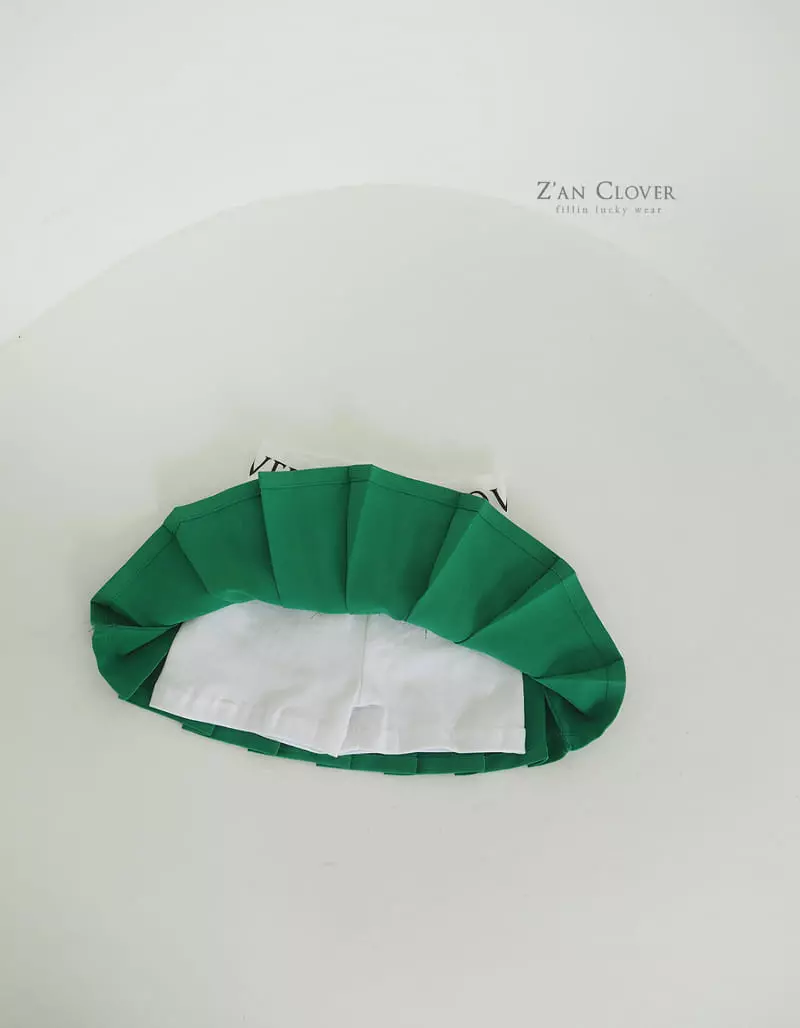 Zan Clover - Korean Children Fashion - #Kfashion4kids - Banding Pleats Skirt - 8