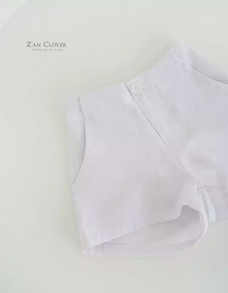 Zan Clover - Korean Children Fashion - #Kfashion4kids - Linen Shorts - 7