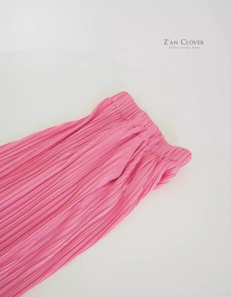 Zan Clover - Korean Children Fashion - #kidzfashiontrend - Wide Pleats Pants - 4