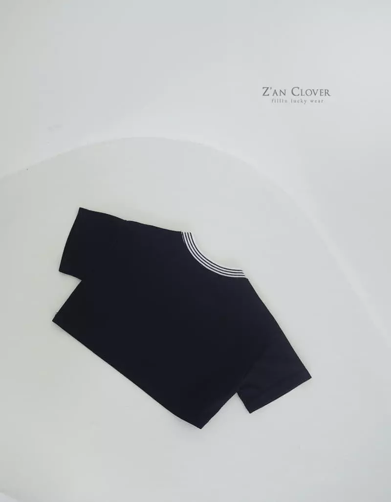 Zan Clover - Korean Children Fashion - #childofig - Mesh 13 Tee - 8