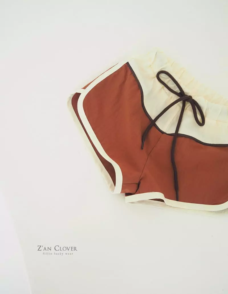 Zan Clover - Korean Children Fashion - #childofig - Color Anorak Shorts - 2