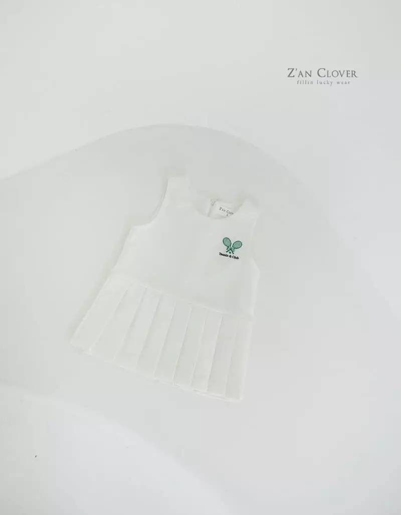 Zan Clover - Korean Children Fashion - #childofig - Tennis One-piece - 6