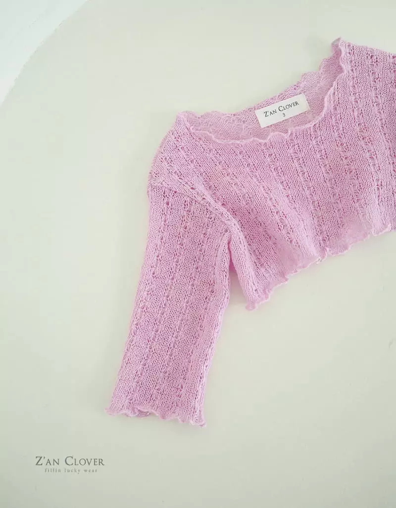Zan Clover - Korean Children Fashion - #childrensboutique - Summer Knit Tee - 7