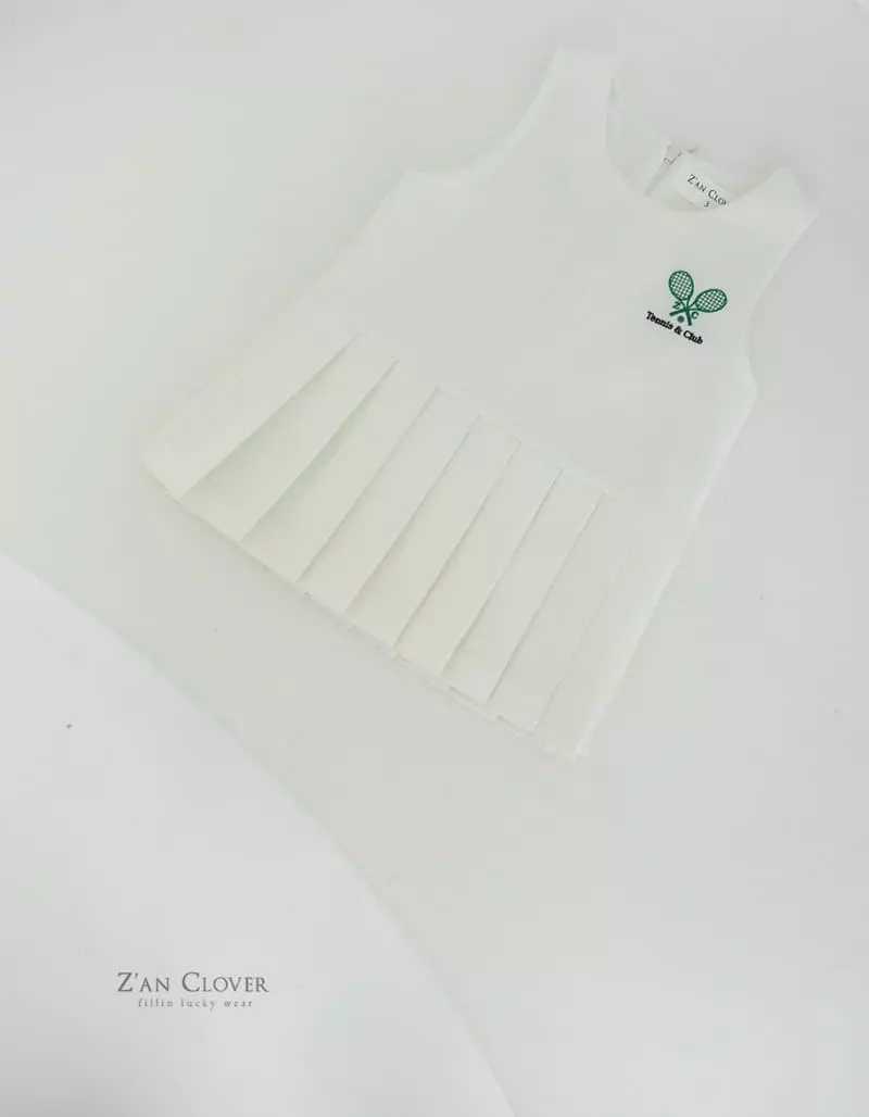 Zan Clover - Korean Children Fashion - #childrensboutique - Tennis One-piece - 8