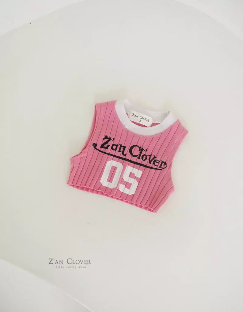 Zan Clover - Korean Children Fashion - #childrensboutique - 05 Sleeveless Tee