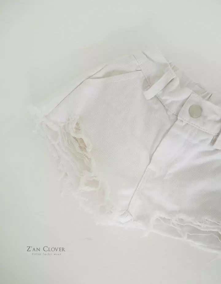 Zan Clover - Korean Children Fashion - #designkidswear - Vintage Shorts - 5