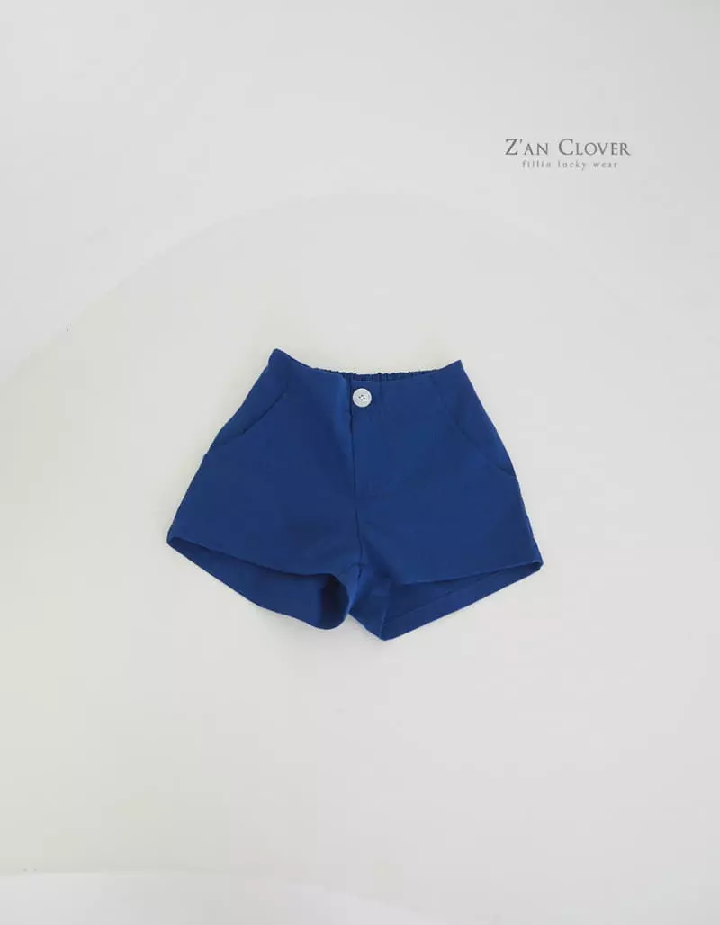 Zan Clover - Korean Children Fashion - #designkidswear - Linen Shorts