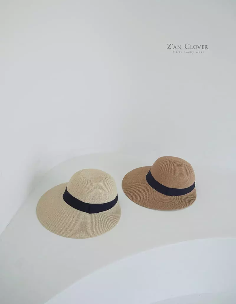 Zan Clover - Korean Children Fashion - #designkidswear - Wide Rapia Hat - 9