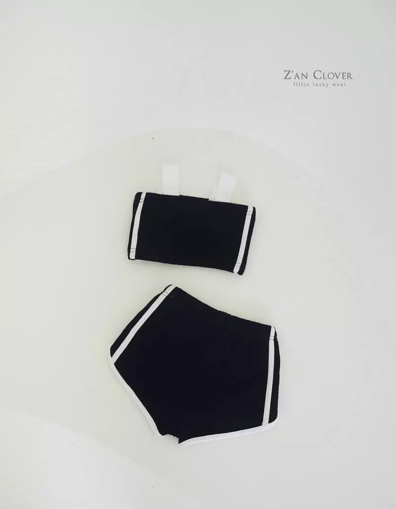 Zan Clover - Korean Children Fashion - #discoveringself - 12 Towel Tube Top Bootom Set - 8