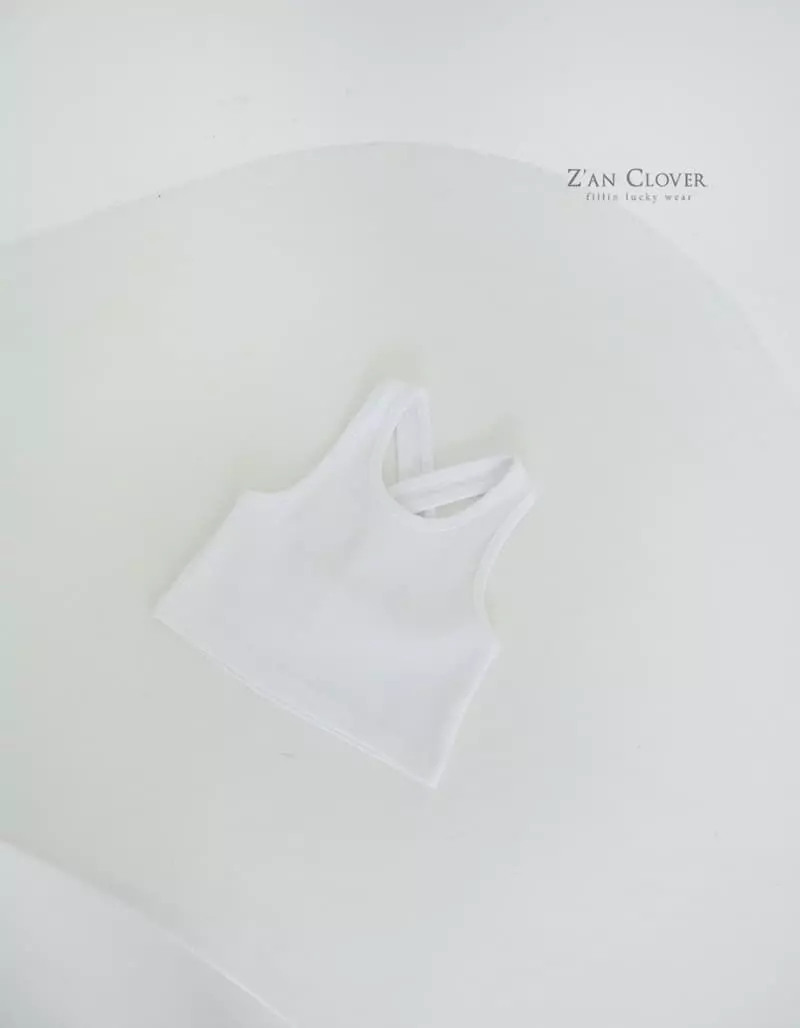 Zan Clover - Korean Children Fashion - #discoveringself - X Rib Sleeveless