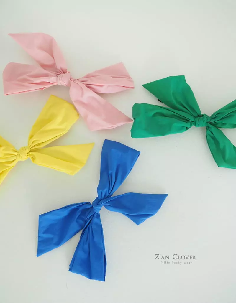 Zan Clover - Korean Children Fashion - #fashionkids - Vivid Wire Ribbon Hairpin - 2