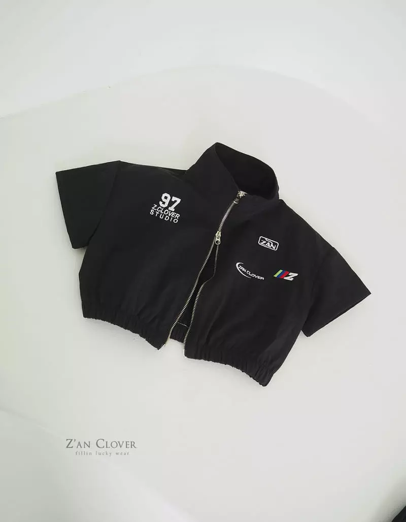 Zan Clover - Korean Children Fashion - #kidsshorts - Anorak Top Bottom Set - 7