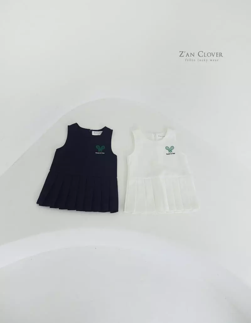 Zan Clover - Korean Children Fashion - #kidsshorts - Tennis One-piece - 12