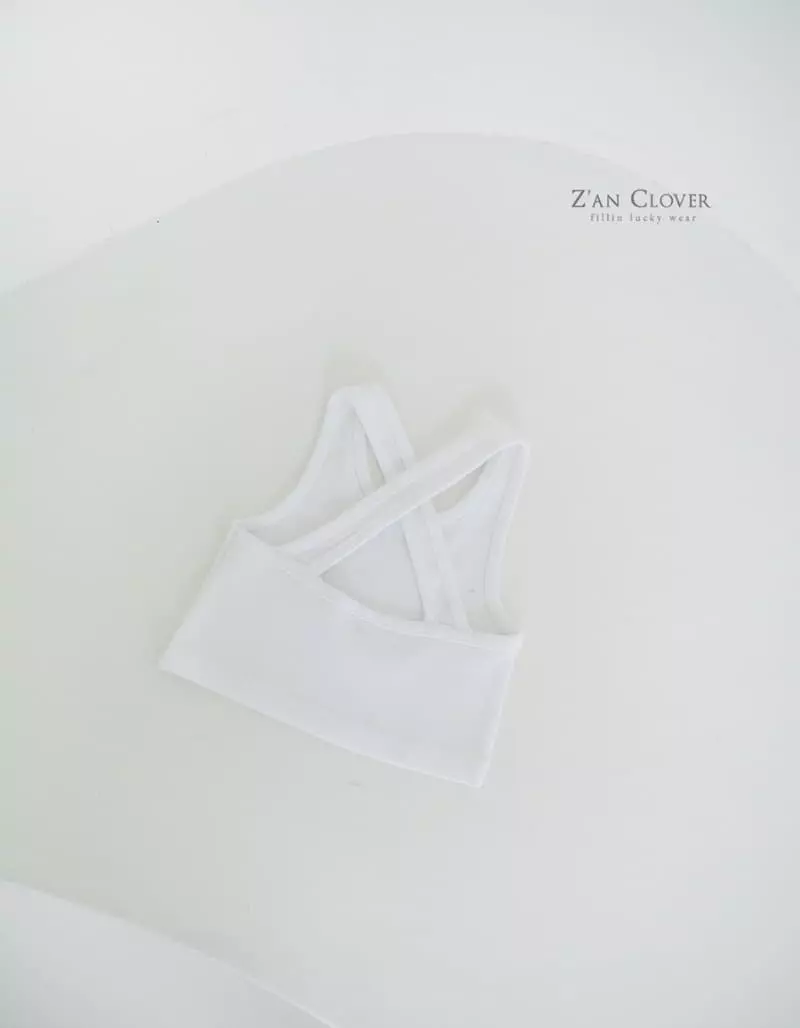 Zan Clover - Korean Children Fashion - #kidsshorts - X Rib Sleeveless - 3