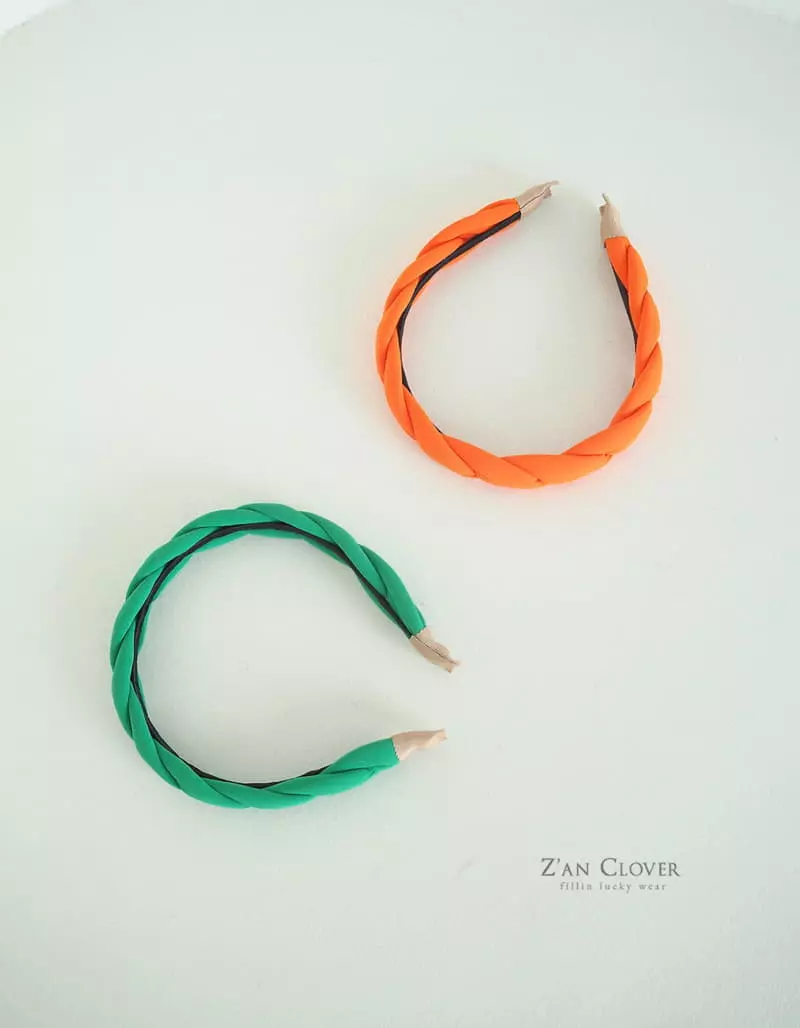 Zan Clover - Korean Children Fashion - #kidsstore - Neon Twist Hairband