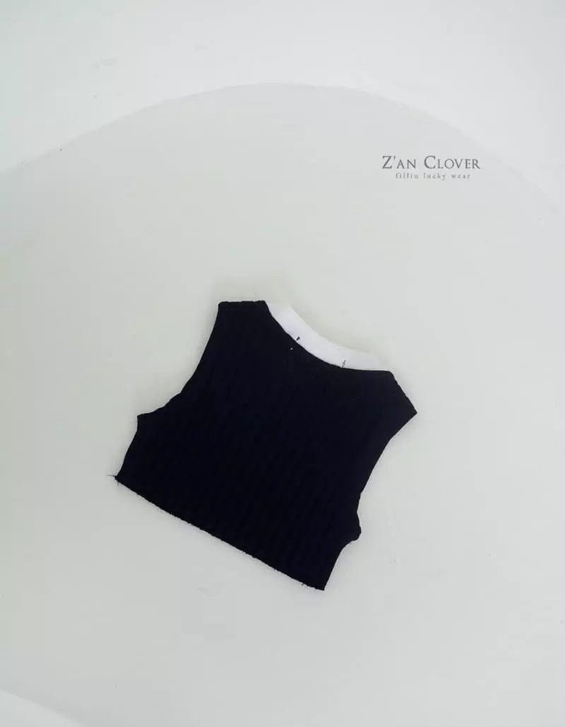 Zan Clover - Korean Children Fashion - #kidsstore - 05 Sleeveless Tee - 6