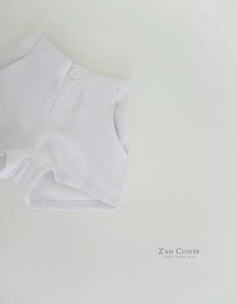 Zan Clover - Korean Children Fashion - #kidzfashiontrend - Linen Shorts - 6