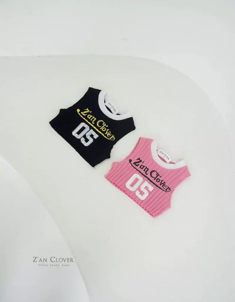 Zan Clover - Korean Children Fashion - #kidzfashiontrend - 05 Sleeveless Tee - 7