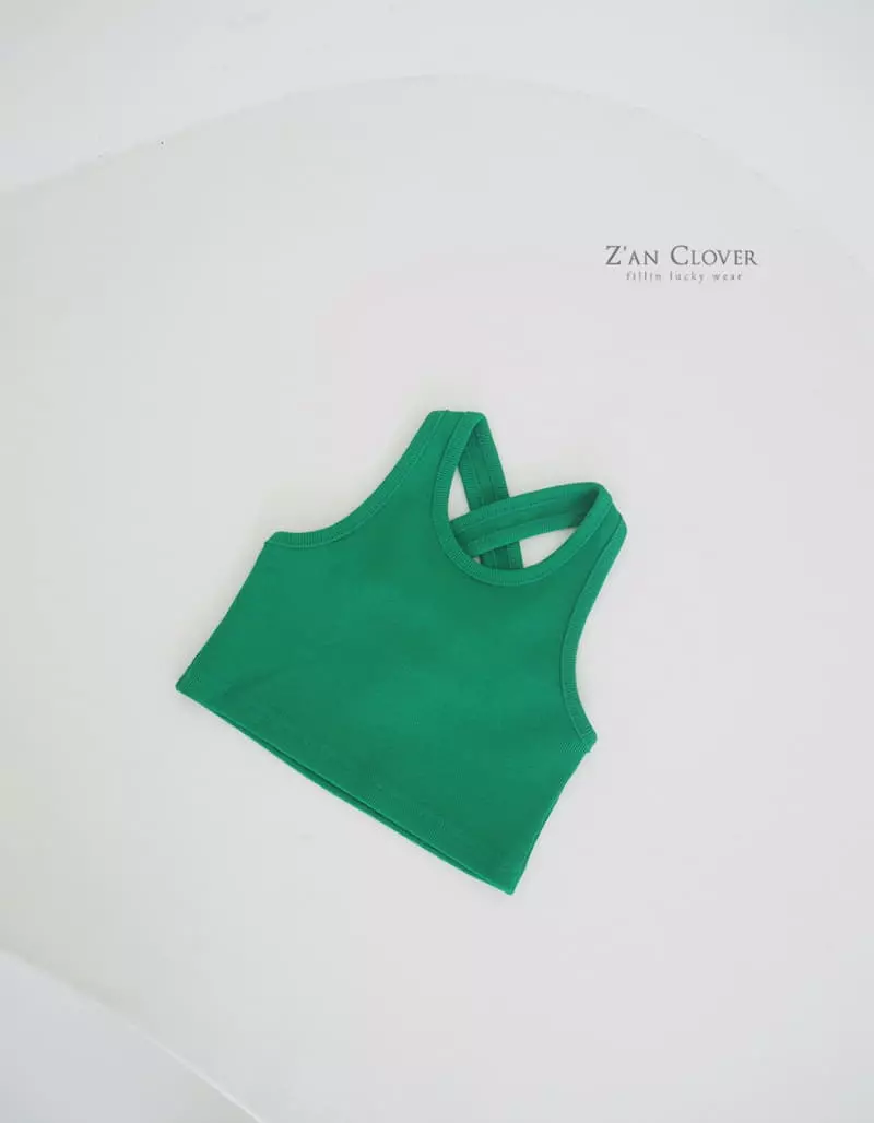 Zan Clover - Korean Children Fashion - #kidzfashiontrend - X Rib Sleeveless - 5