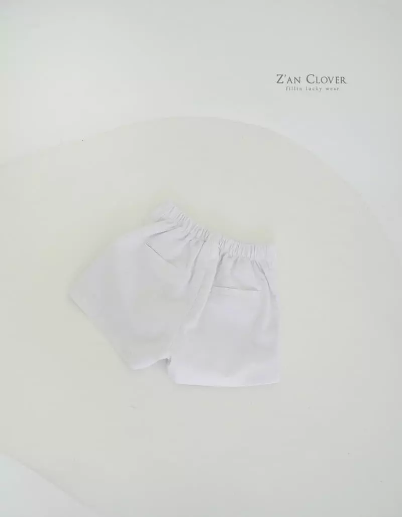 Zan Clover - Korean Children Fashion - #littlefashionista - Linen Shorts - 8