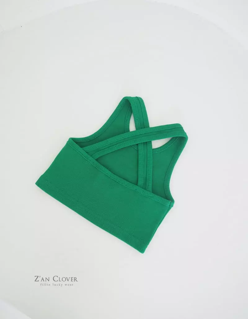 Zan Clover - Korean Children Fashion - #littlefashionista - X Rib Sleeveless - 7