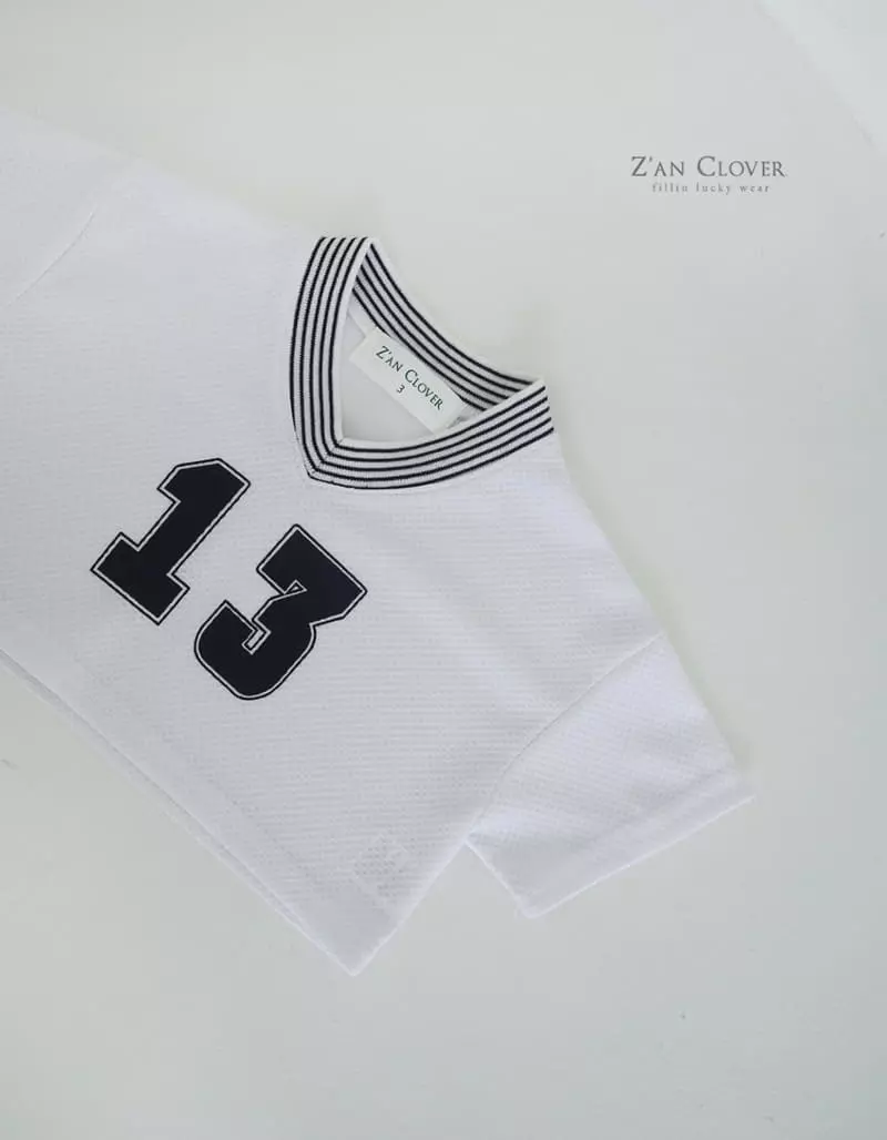 Zan Clover - Korean Children Fashion - #magicofchildhood - Mesh 13 Tee - 2