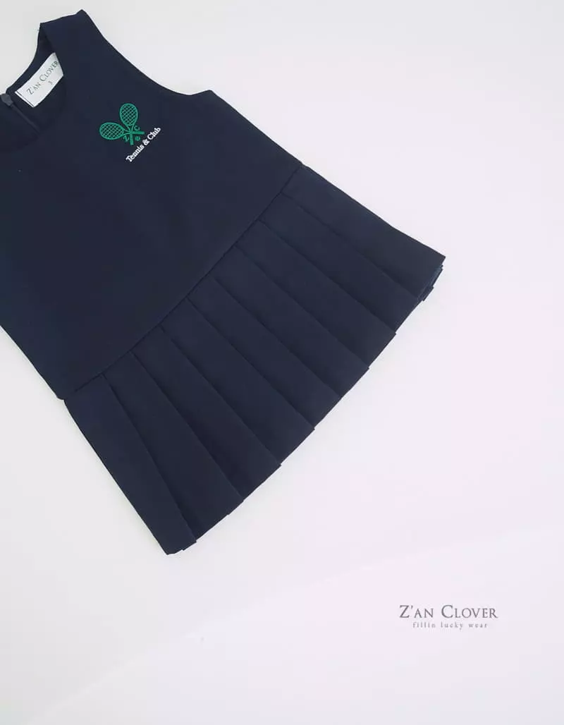 Zan Clover - Korean Children Fashion - #magicofchildhood - Tennis One-piece - 3
