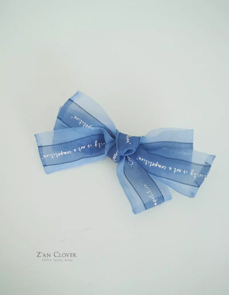 Zan Clover - Korean Children Fashion - #magicofchildhood - Lettering Hairpin - 7