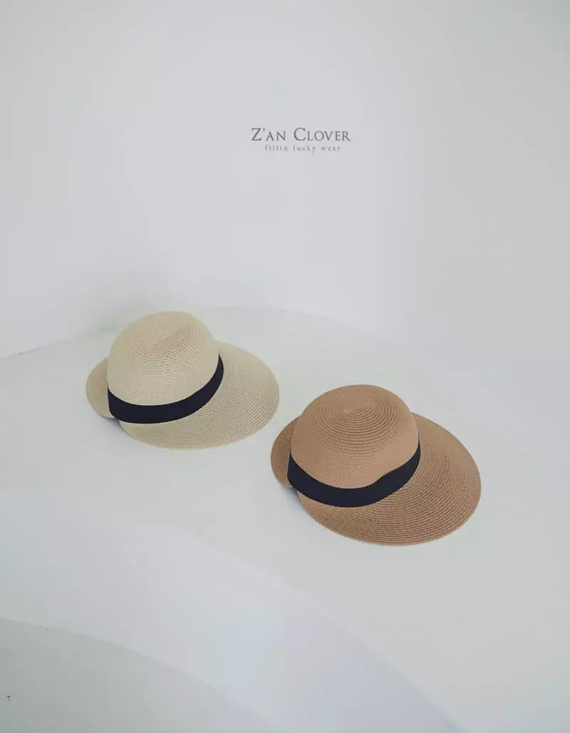 Zan Clover - Korean Children Fashion - #magicofchildhood - Wide Rapia Hat