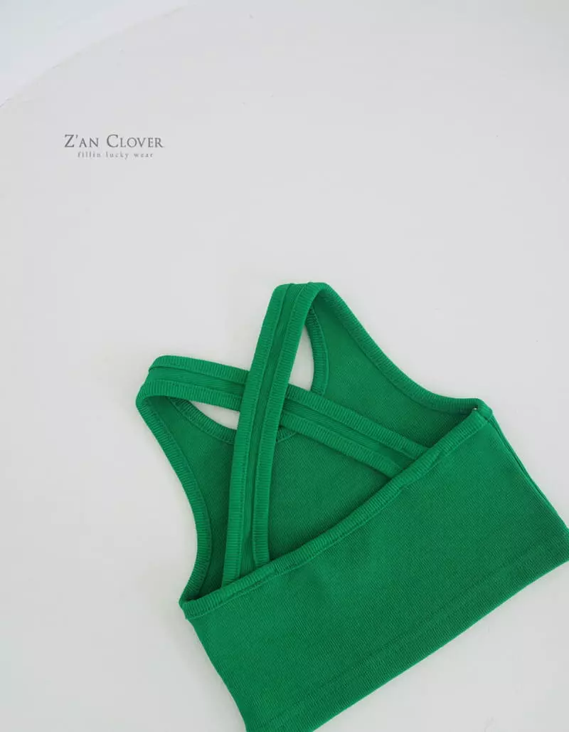 Zan Clover - Korean Children Fashion - #magicofchildhood - X Rib Sleeveless - 8