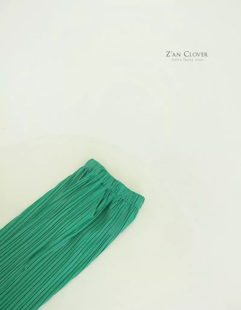 Zan Clover - Korean Children Fashion - #minifashionista - Wide Pleats Pants - 7