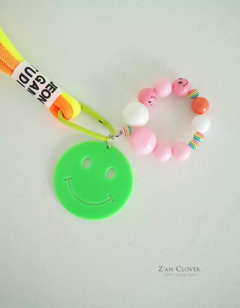 Zan Clover - Korean Children Fashion - #magicofchildhood - Neon Smile Kye Ring - 4