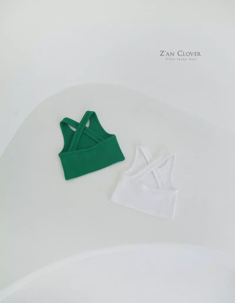 Zan Clover - Korean Children Fashion - #minifashionista - X Rib Sleeveless - 9