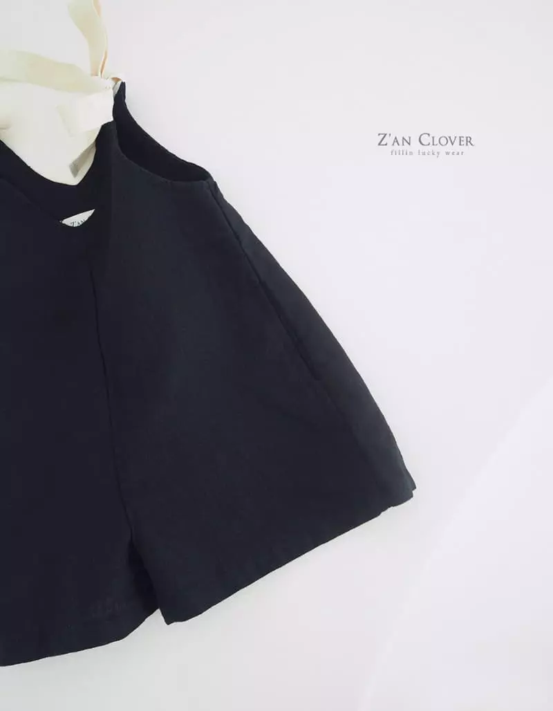 Zan Clover - Korean Children Fashion - #minifashionista - Ribbon Linen Bodysuit - 4