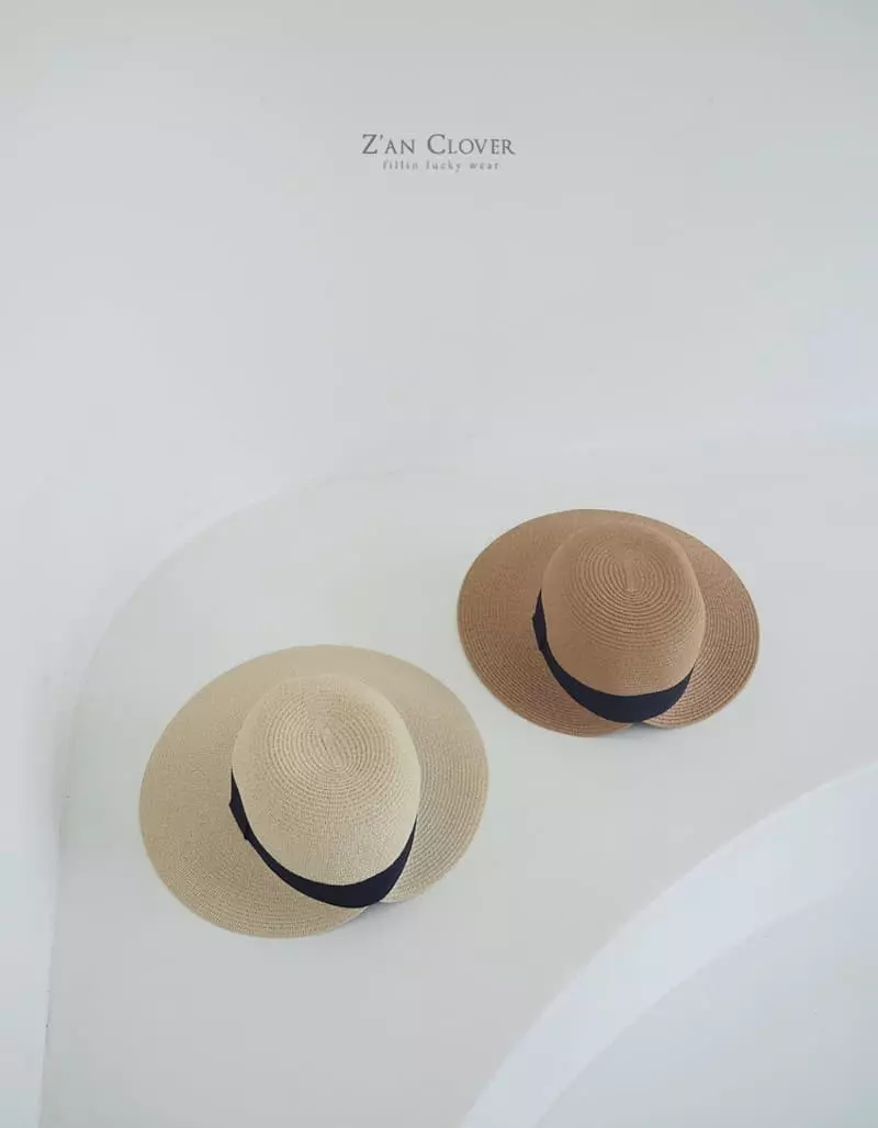 Zan Clover - Korean Children Fashion - #prettylittlegirls - Wide Rapia Hat - 3