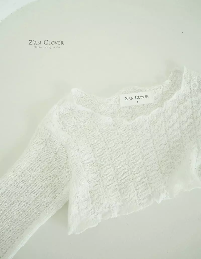 Zan Clover - Korean Children Fashion - #stylishchildhood - Summer Knit Tee - 5